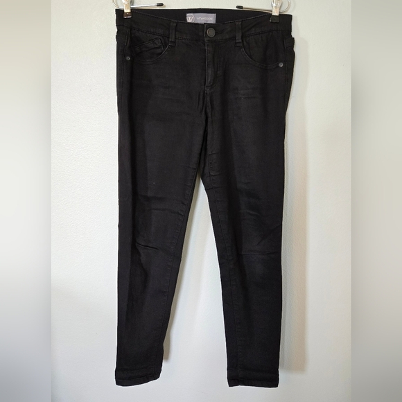Wit & Wisdom Black Skinnies Size 6 - Picture 1 of 5
